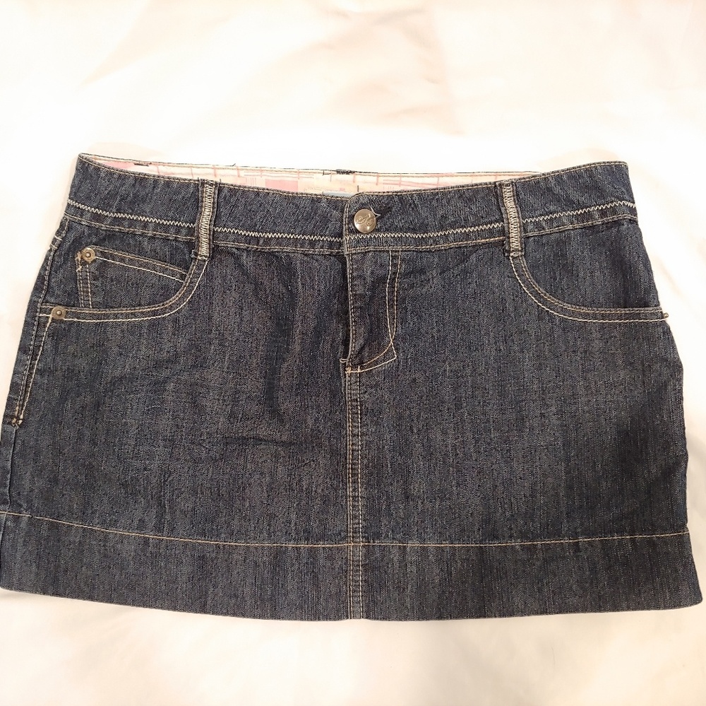 SO Blue Jean Skirt